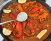 Paella con bogavante en El Botánico de Ramón y Marisol